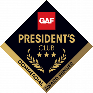 GAF President's Club Commercial Award Winner